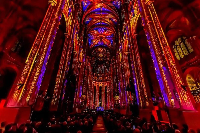 Nouvelle version du spectacle - Luminiscence Paris à l'Église Saint-Eustache