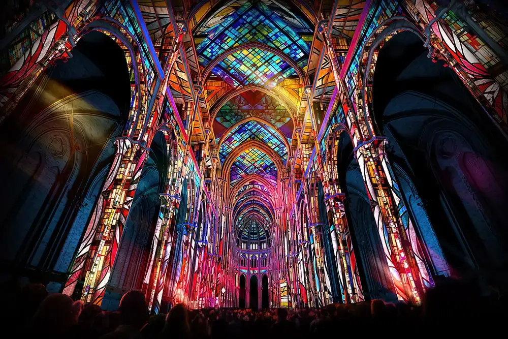 Luminiscence - Luminiscence à Cathédrale Notre Dame de la Treille de Lille